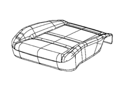 Ram 7EN24TU6AA COVER Front Seat Cushion