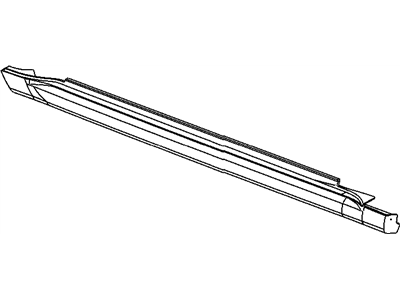 Mopar 1CA08TZZAA Molding Sill Cover