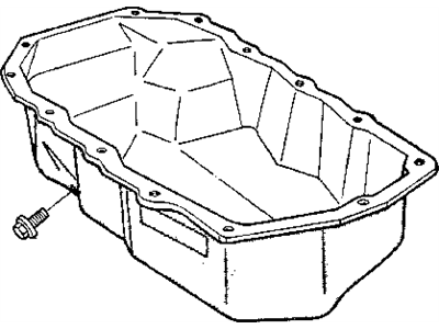 Chrysler 4694525AA PAN Engine Oil