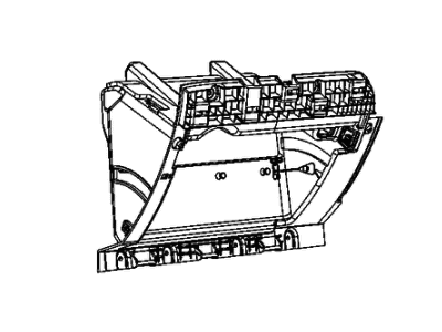 Dodge Durango Glove Box - 1UK70DX9AE