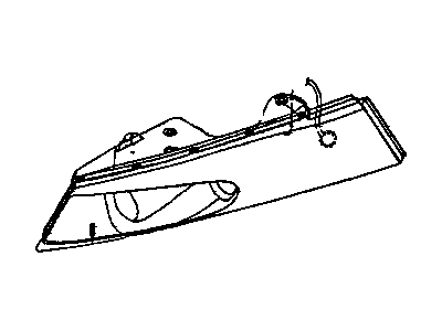 Chrysler QF40VXTAD HEADLAMP