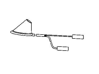 2005 Chrysler Crossfire Antenna - 5104988AA