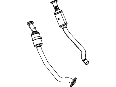 Dodge Durango Catalytic Converter - 68414796AA