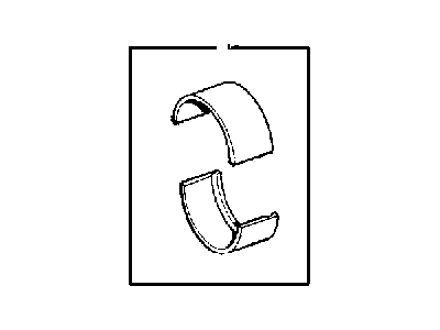 Dodge Intrepid Crankshaft Thrust Washer Set - 4796543AB