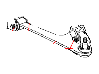 Chrysler Prowler Control Arm - 4865323AA