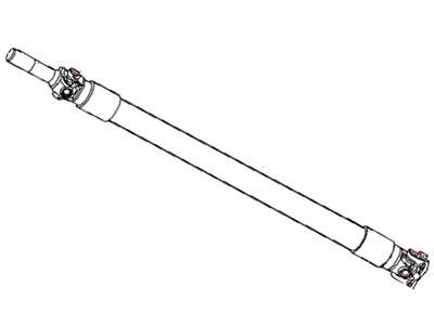 2008 Dodge Ram 2500 Drive Shaft - 52123117AA