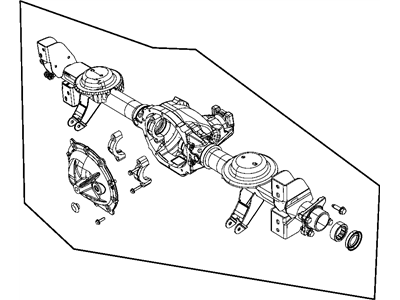 Chrysler 68040109AA HOUSING Rear Axle