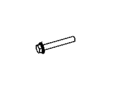 Mopar 6509245AA Bolt And Retainer Hexagon Flange Head M20X1.50X167.00