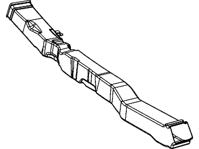 Chrysler 4662071AC DUCT Floor Console