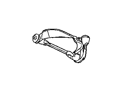 Mopar 52037673 Upper Control Arm Bushing, Front