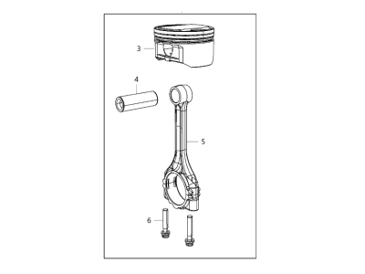 Ram 2500 Piston - 68230024AB
