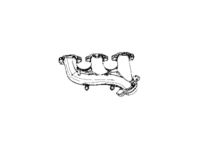 Dodge 53013837AA MANIFOLD Exhaust