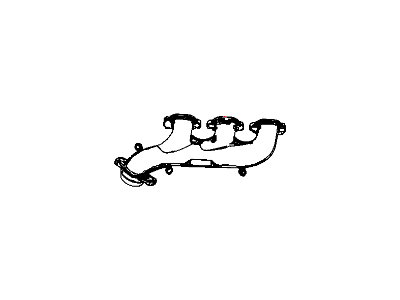 Dodge 53013836AA MANIFOLD Exhaust