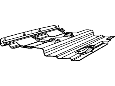Ram 55057218AD SEAL Radiator Lower