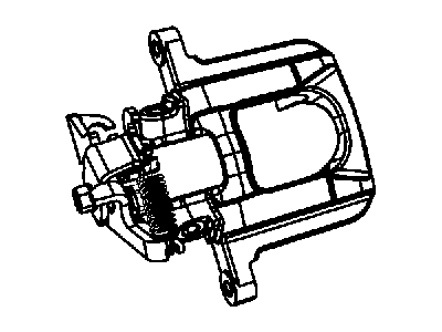 Ram Brake Caliper - 68029848AD