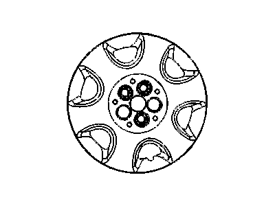 Mopar 5272360AB Wheel Cover
