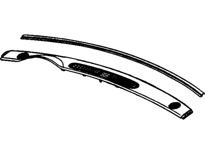 Jeep 5GD54XDHAF COVER Instrument Panel