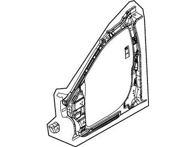 Ram 68046460AD PANEL Body Side Aperture Front Inner