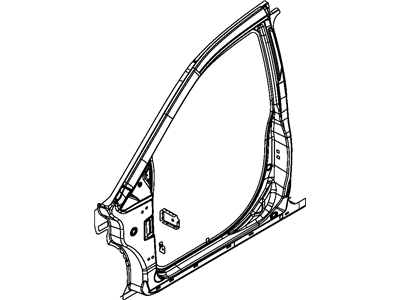 Ram 4894748AD PANEL Body Side Aperture Front