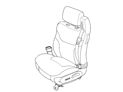 2003 Chrysler Sebring Seat Cushion - YB821BPAA