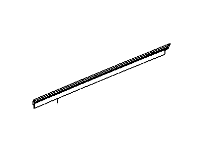 Jeep 55396695AC WEATHERSTRIP Front Door