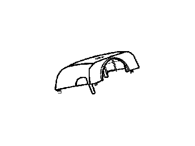 Ram 2500 Steering Column Cover - 1GD32GTVAB