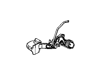 Ram 5057521AD LEVER Tilt Column Release