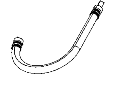 2008 Jeep Liberty A/C Hose - 55037799AD