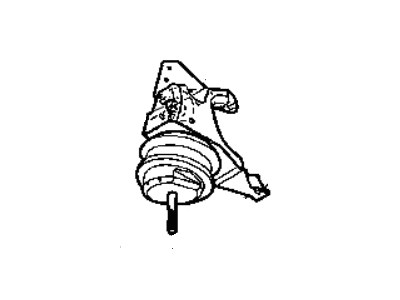 Chrysler Pacifica Engine Mount - 4809994AA