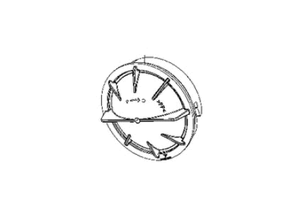 Jeep 68432405AA CAP Headlamp