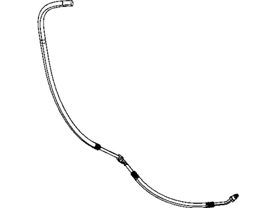 Dodge Challenger Power Steering Hose - 68043769AA