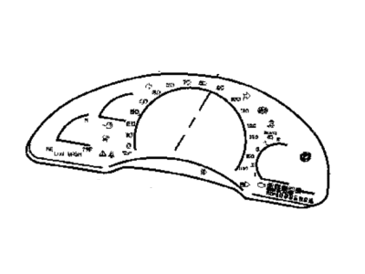 Chrysler Pacifica Speedometer - 4685889AB