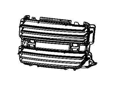 Dodge 57010625AA GRILLE Radiator
