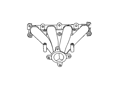 Jeep Compass Catalytic Converter - 5105460AE