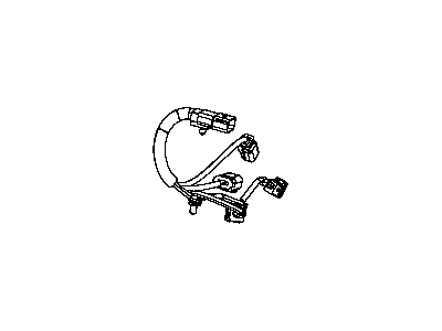 Jeep 68085202AC WIRING Knock, Oil Pressure, & Temperature Sensor