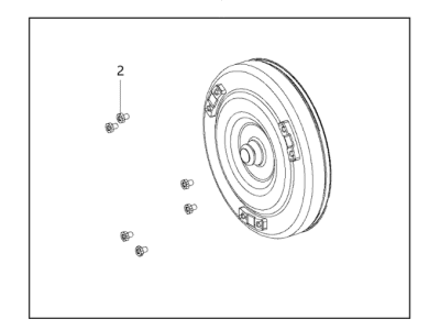 Jeep Compass Torque Converter - RL109292AD