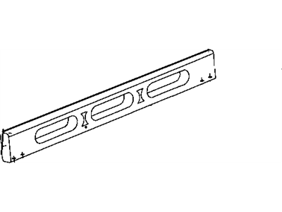 Dodge 55276096AE CROSSMEMBER Radiator