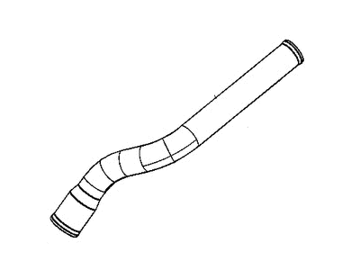 Mopar 68445050AA Filler Neck, Lower