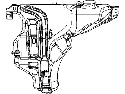 Chrysler Washer Reservoir - 68020535AA
