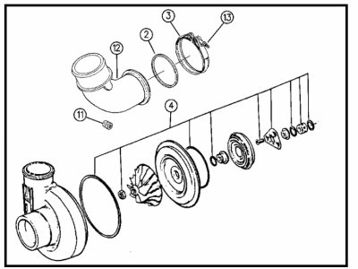 1994 Dodge Ram 2500 Turbocharger - R4761339