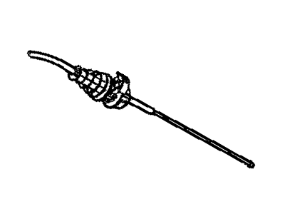 Jeep 52109606AA CABLE Park Interlock