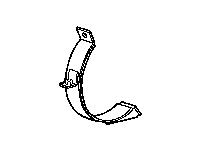 Dodge 53015214AB BRACKET Fuel Cylinder