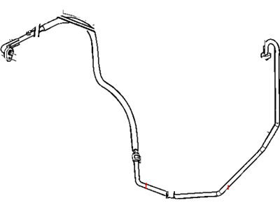 Jeep 55117262AC LINE A/C Discharge