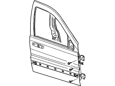 Mopar 55176890AH Door Front