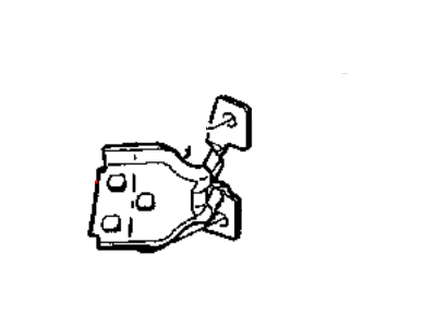 Mopar 55177026AB Hinge Door