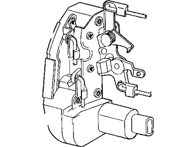 Jeep 55076272AC ROD Inside Lock to Latch