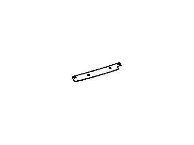 Chrysler MR118236 PLATE Front Bumper