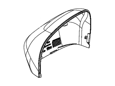 Jeep 6LL30NRVAA CAP Mirror