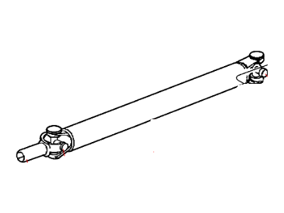 Jeep 52111555AG SHAFT Drive Rear 1-Piece