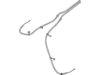 Jeep 52128510AC CABLE Parking Brake